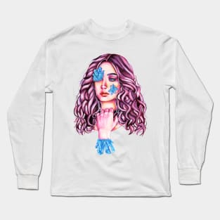 Frozen in Crystal Long Sleeve T-Shirt